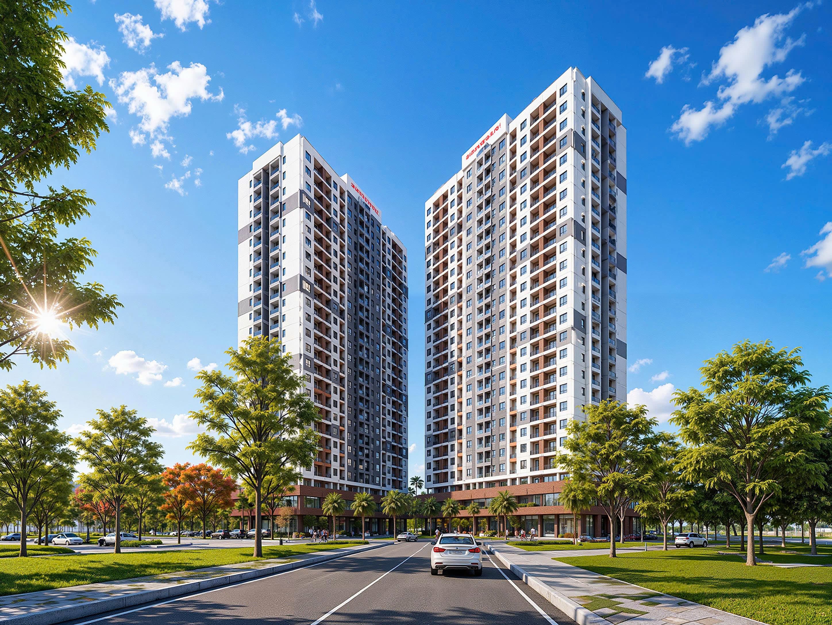 Urban Castle Towers