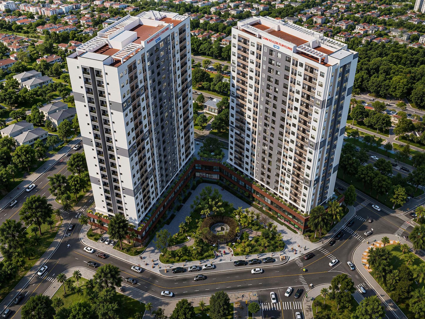 Tháp Đôi Sapphire Central